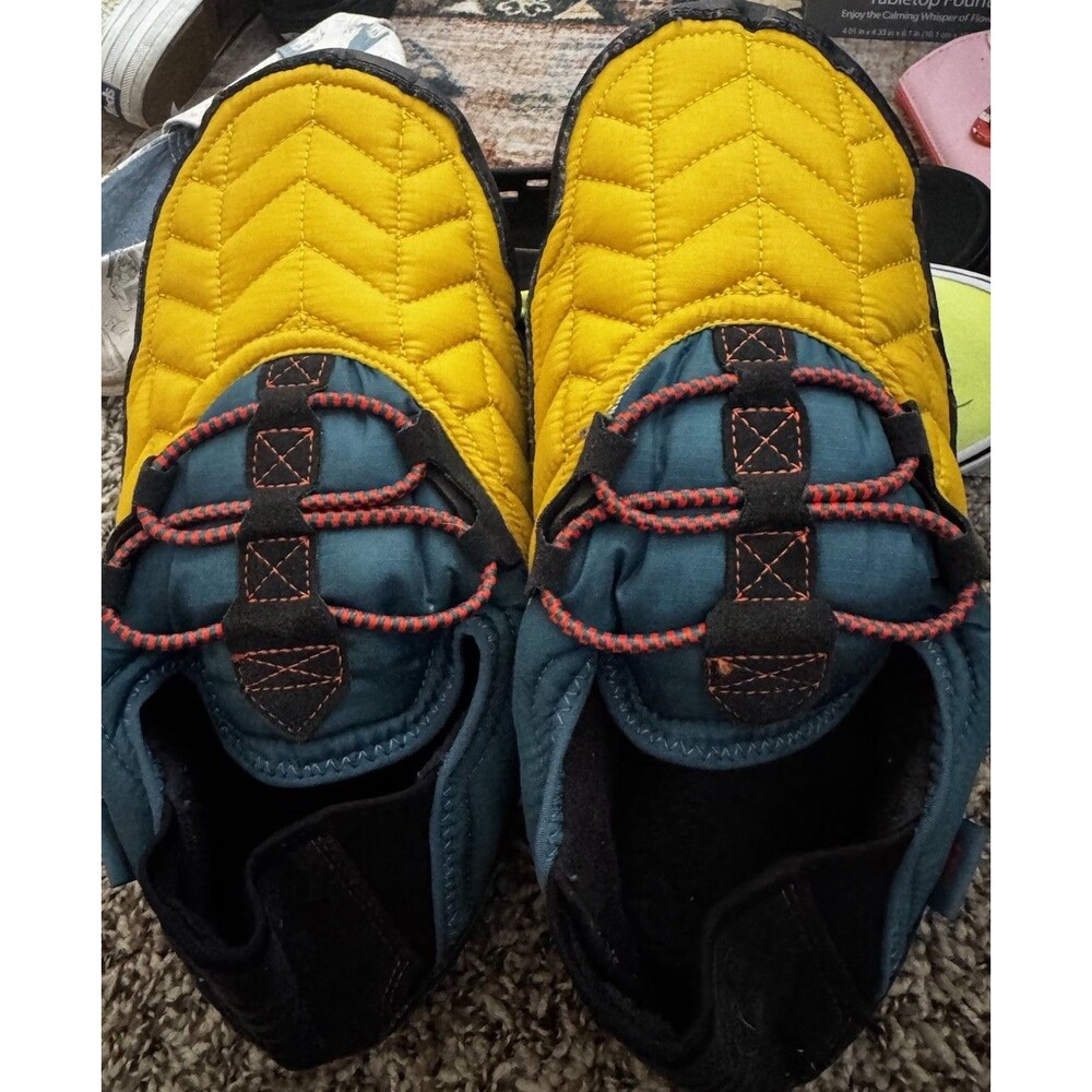 EUC New Balance Quilted Fleece Liner Relaxed M11 Shoes Sufmoc M2 Yellow/Sea B